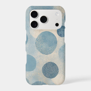 Dusty Blue Organic Dot Blender Pattern