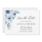 Dusty Blue Romantic Boho Floral Wedding