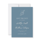 Dusty Blue Shell Beach Ocean Destination Wedding