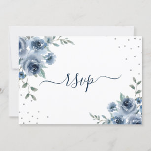 Dusty Blue Slate Invitation