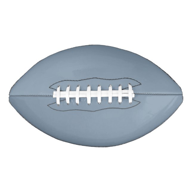 Dusty Blue Solid Colour American Football (Front)