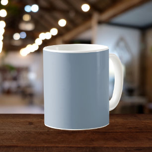Dusty Blue Solid Colour Coffee Mug