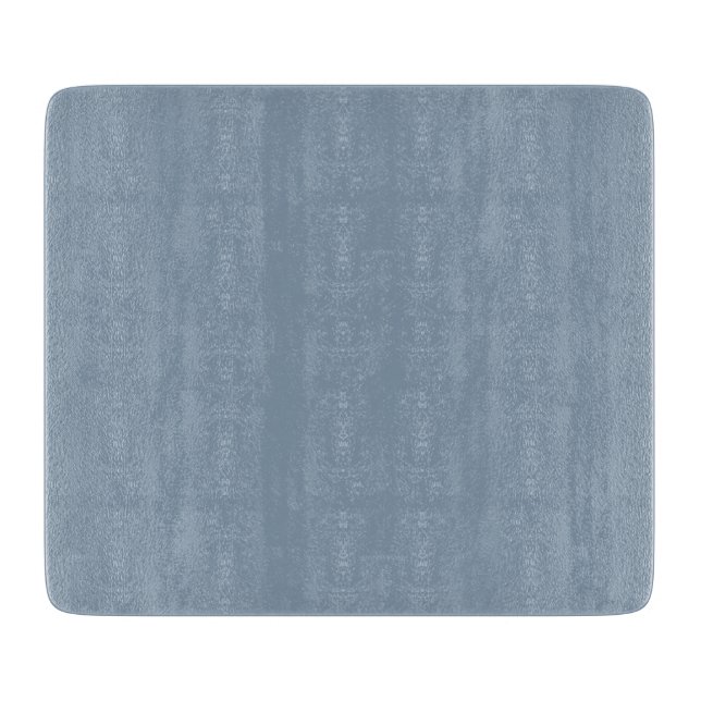 Dusty Blue Solid Colour Cutting Board (Front)