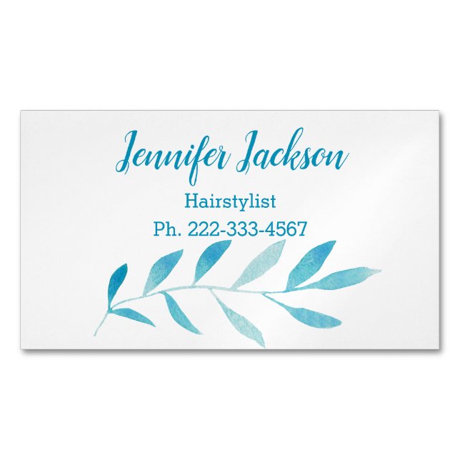 Dusty Blue Standard, 3.5" x 2.0" Business Card (Front)