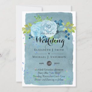 Dusty Blue Teal Wedding Trending Budget