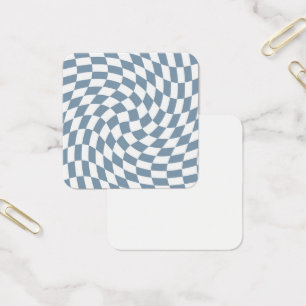 Dusty Blue Wedding Collection Check Chequered