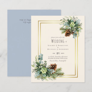 Dusty Blue Wedding Eucalyptus Greenery Budget