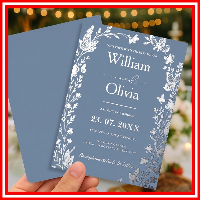 Dusty Blue Wedding | Wildflower (Creator Uploaded)