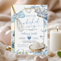 Dusty Blue Whisked Away Bridal Shower