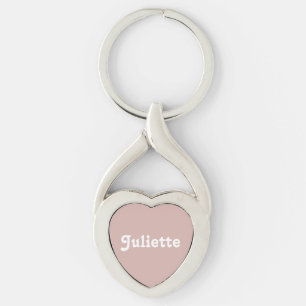 Dusty Blush Key Ring