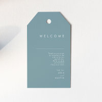 Dusty Boho | Blue and Green Wedding Welcome
