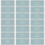 Dusty Boho | Blue Guest Address Labels<br><div class="desc">These Dusty Boho | Blue guest address labels are perfect for your colourful rustic boho wedding. Its simple, unique modern design accompanied by a contemporary minimalist script and dusty blue colour palette gives this product a classic chic bohemian feel. Keep it as is, or choose to personalise it with artwork...</div>