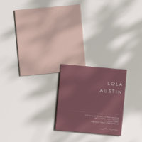 Dusty Boho | Purple and Rose Square