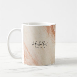 Dusty brown powder chic coffee mug