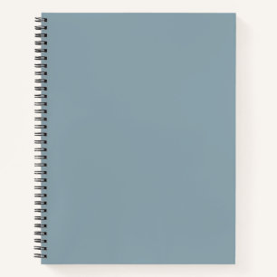 Dusty Cornflower Blue Solid Colour Notebook