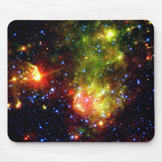 Dusty Death of Massive Star Mouse Mat (Front)