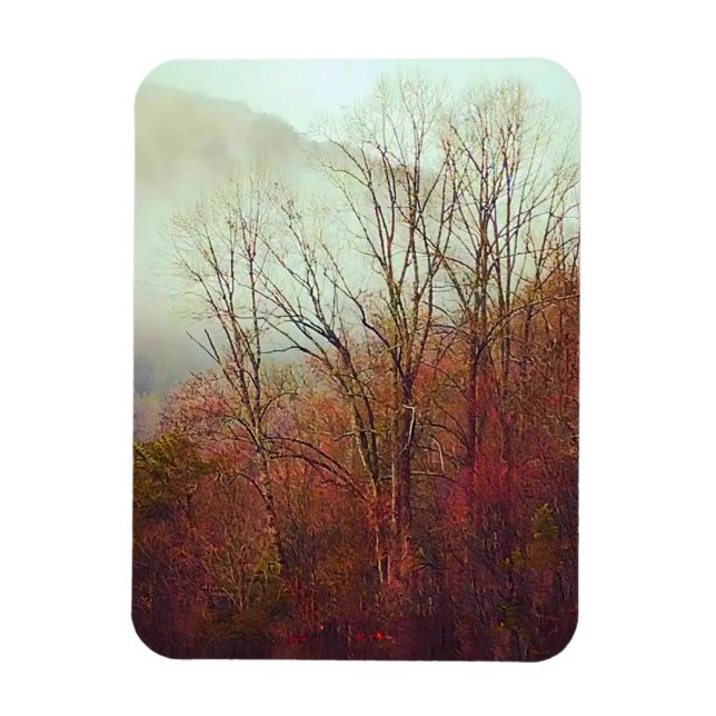 Dusty Foggy Day in Georgia Magnet (Vertical)