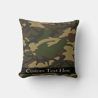 Dusty Green Camo Cushion
