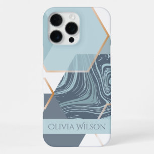 dusty green marble customisable personalised name iPhone 16 pro max case