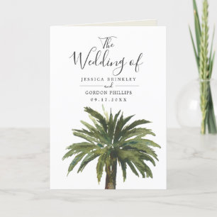 Dusty Palms   Folded Program Programme