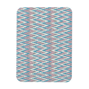 Dusty Pink and Blue iKat Magnet