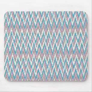 Dusty Pink and Blue iKat Mouse Mat