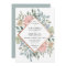 Dusty Pink Blue Green Rustic Wild Floral Wedding