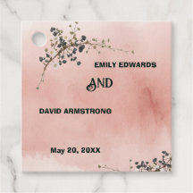 Dusty pink Botanical Elegance Wedding