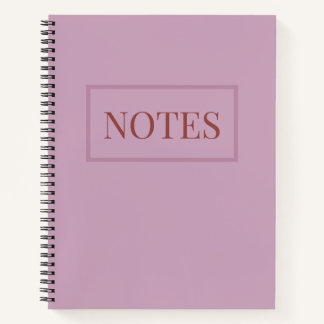 Dusty Pink Notebook