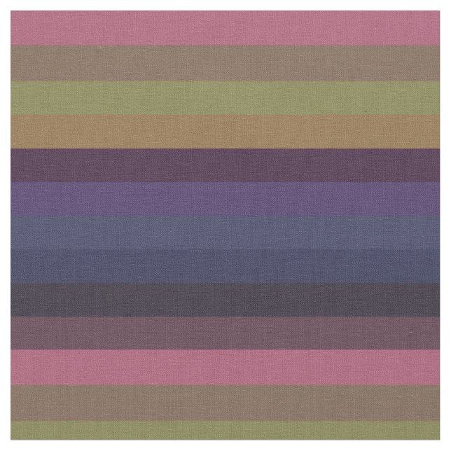 Dusty Pink & Sage Muted Pastels Fabric (Close Up)