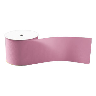 Dusty Pink Solid Colour Grosgrain Ribbon