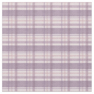 Dusty Purple Plaid Fabric