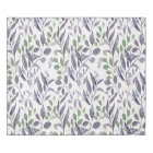 Dusty Purple Sage Green Leaves Greenery