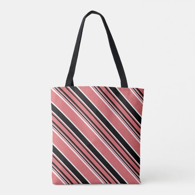 Dusty Rose #1 Tote Bag (Back)
