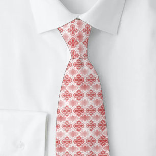 Dusty Rose Abstract Minaret Tie