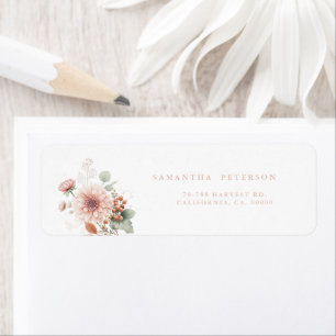 Dusty rose Blush Floral Spring Bloom Wedding