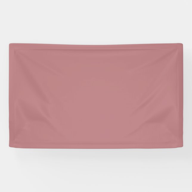 Dusty Rose Colour Template Banner (Horizontal)