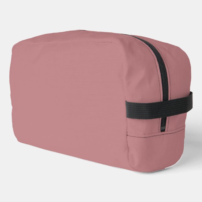 Dusty Rose Dopp Kit (Left Corner)