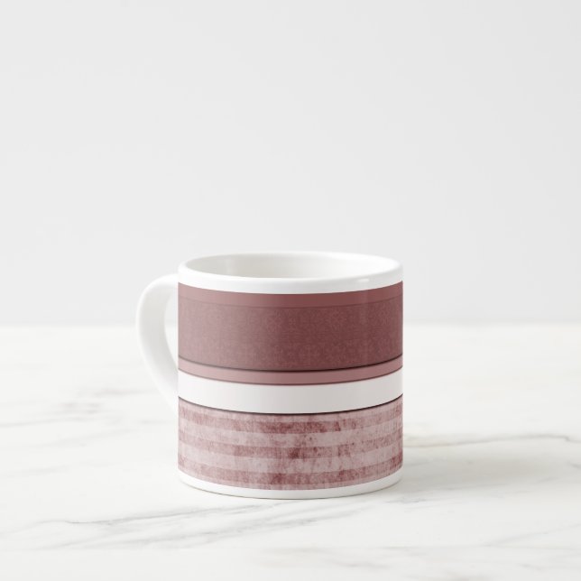 Dusty Rose Espresso Mug (Front Left)