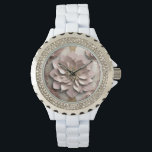 Dusty Rose Floral - eWatch Watch<br><div class="desc">Dusty Rose Floral - eWatch Watch 
Design 11
A perfect gift!</div>
