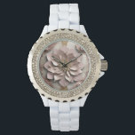 Dusty Rose Floral - eWatch Watch<br><div class="desc">Dusty Rose Floral - eWatch Watch 
Design 11
A perfect gift!</div>