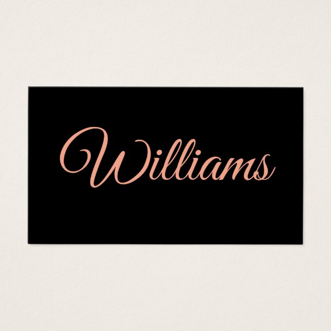 Dusty Rose New Address Enclosure Card (Front)