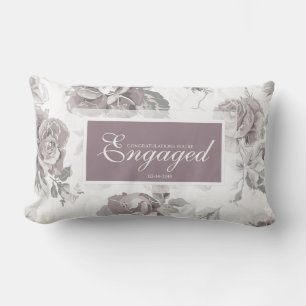 Dusty rose pinj lumbar cushion