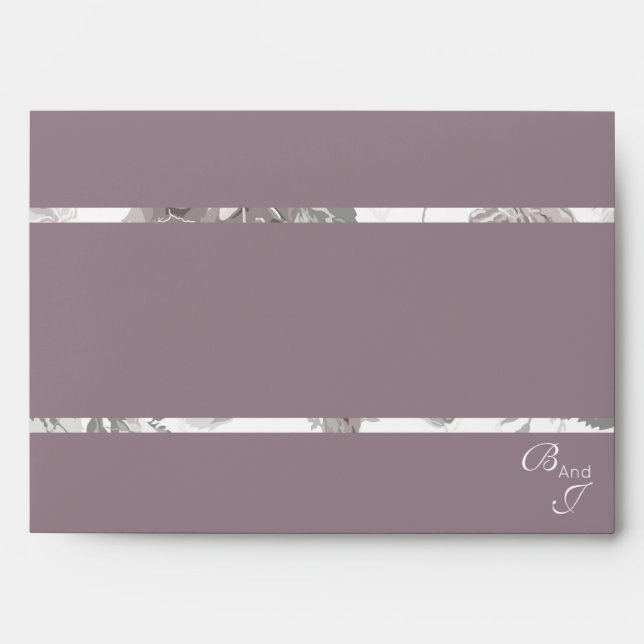 Dusty rose pink envelope (Front)