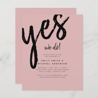 Dusty Rose Pink Wedding 