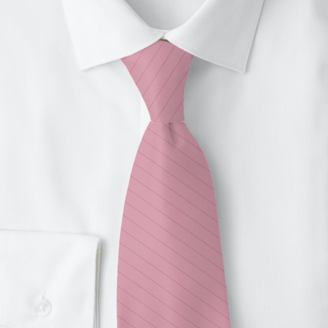 Dusty Rose Pinstripe Tie (Creator Uploaded)