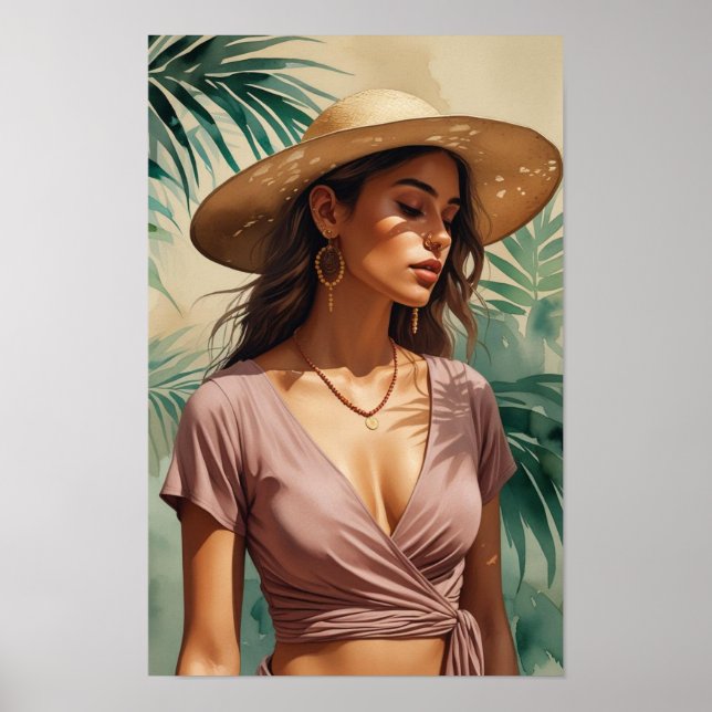 Dusty Rose Princess Poster (Front)