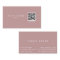 Dusty Rose Professional Minimalist QR Code 