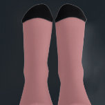 Dusty Rose Socks<br><div class="desc">A soft and romantic collection of dusty rose decor, party supplies, and lifestyle pieces. This muted pink tone is perfect for weddings, baby showers, bridal events, or simply adding a warm, vintage-inspired touch to your space. Featuring customisable items like favour boxes, napkins, pillows, and stationery — all designed in a...</div>