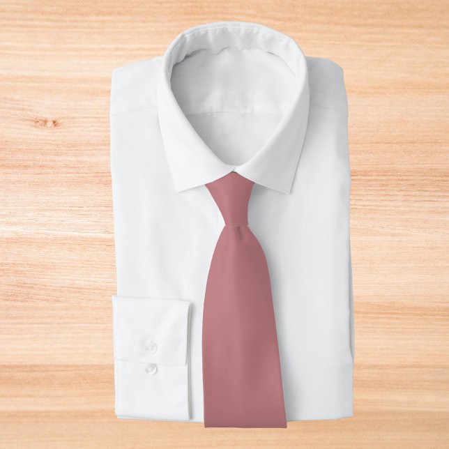 Dusty Rose Solid Color Tie (Creator Uploaded)